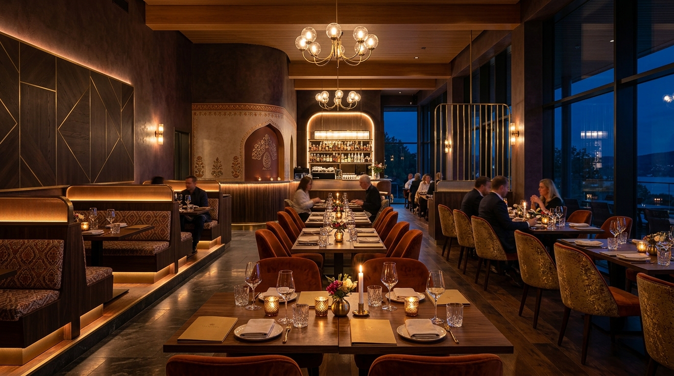 Sandvika Restaurant Interiør